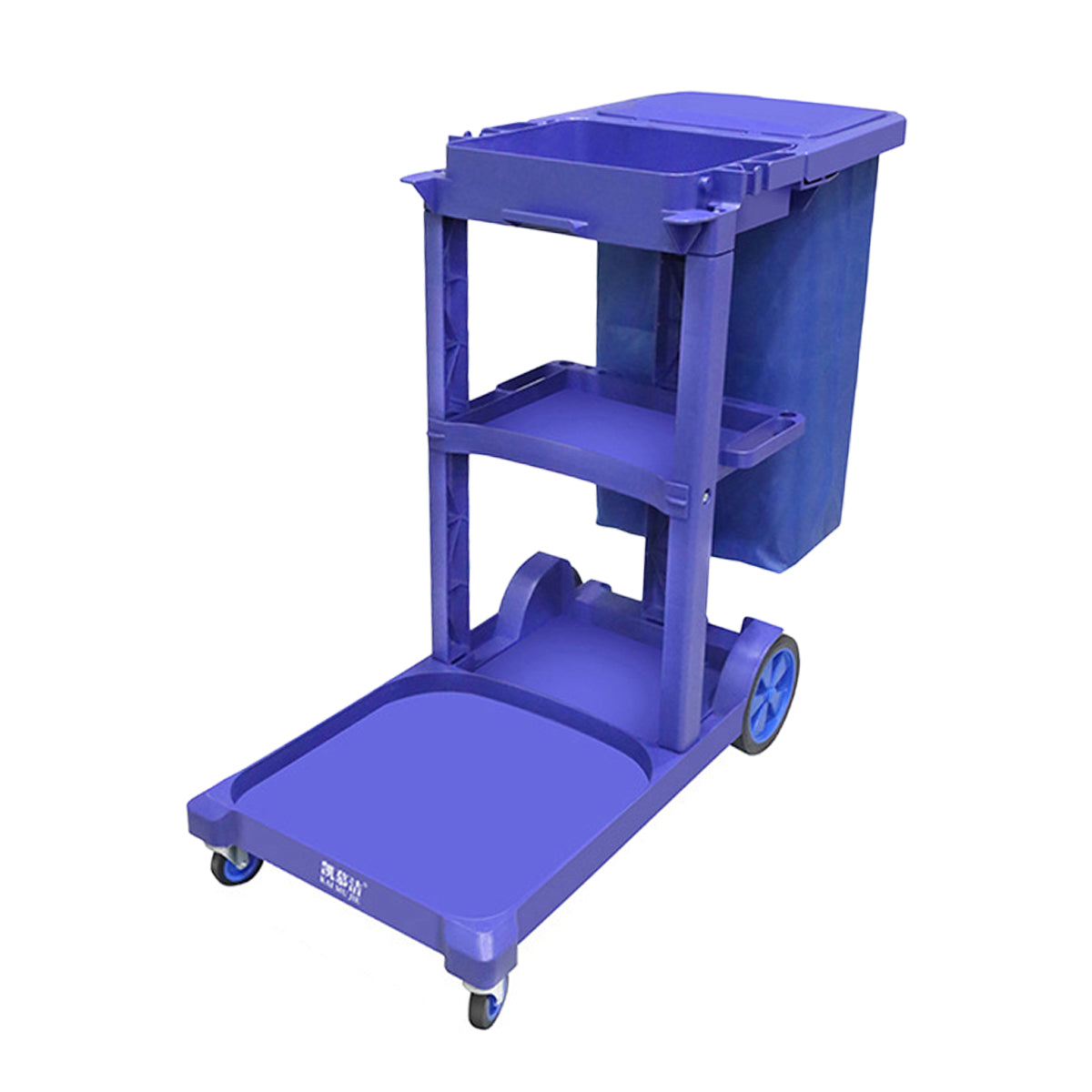 Multi-Functional Cleaning Trolley Cart with Wheels Storage Bag