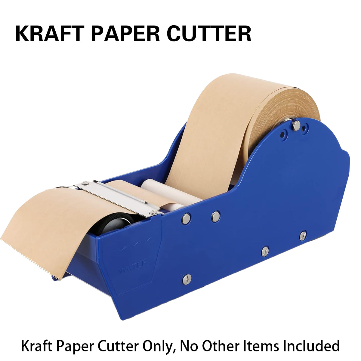 Water Activated Kraft Tape Dispenser Gummed Paper Cutter 30–80mm
