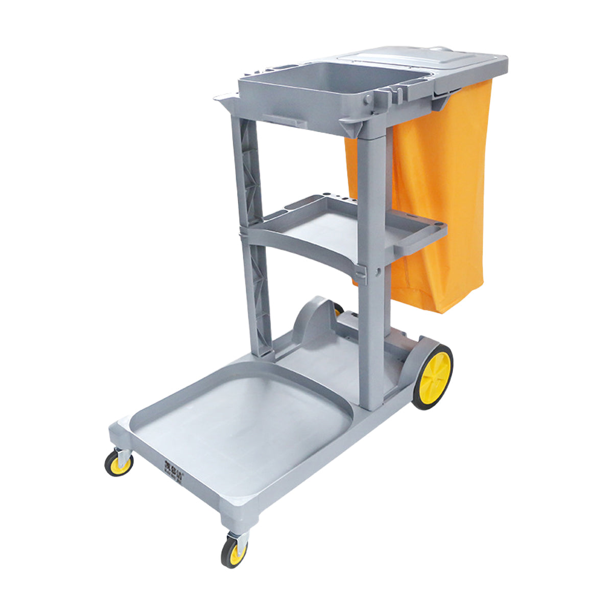 Multi-Functional Cleaning Trolley Cart with Wheels Storage Bag