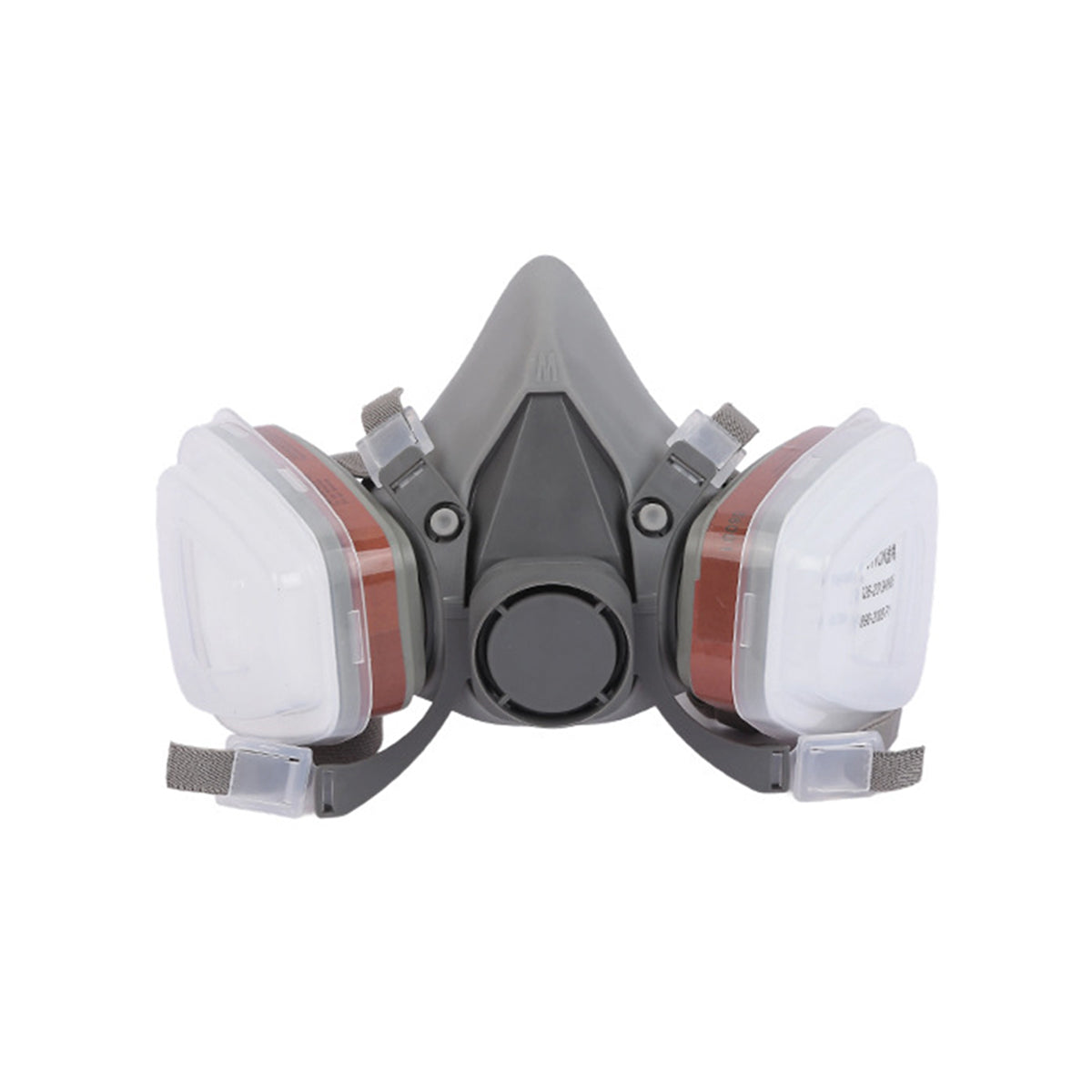 7PCS Respirator Mask Set Dual Filter Dust Protection Spray Paint