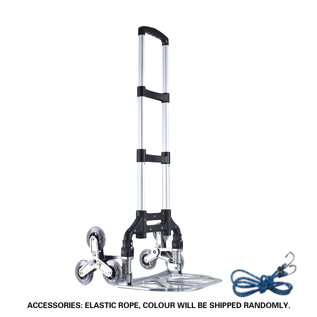 Folding Hand Truck Cart Portable Aluminium Large Capacity