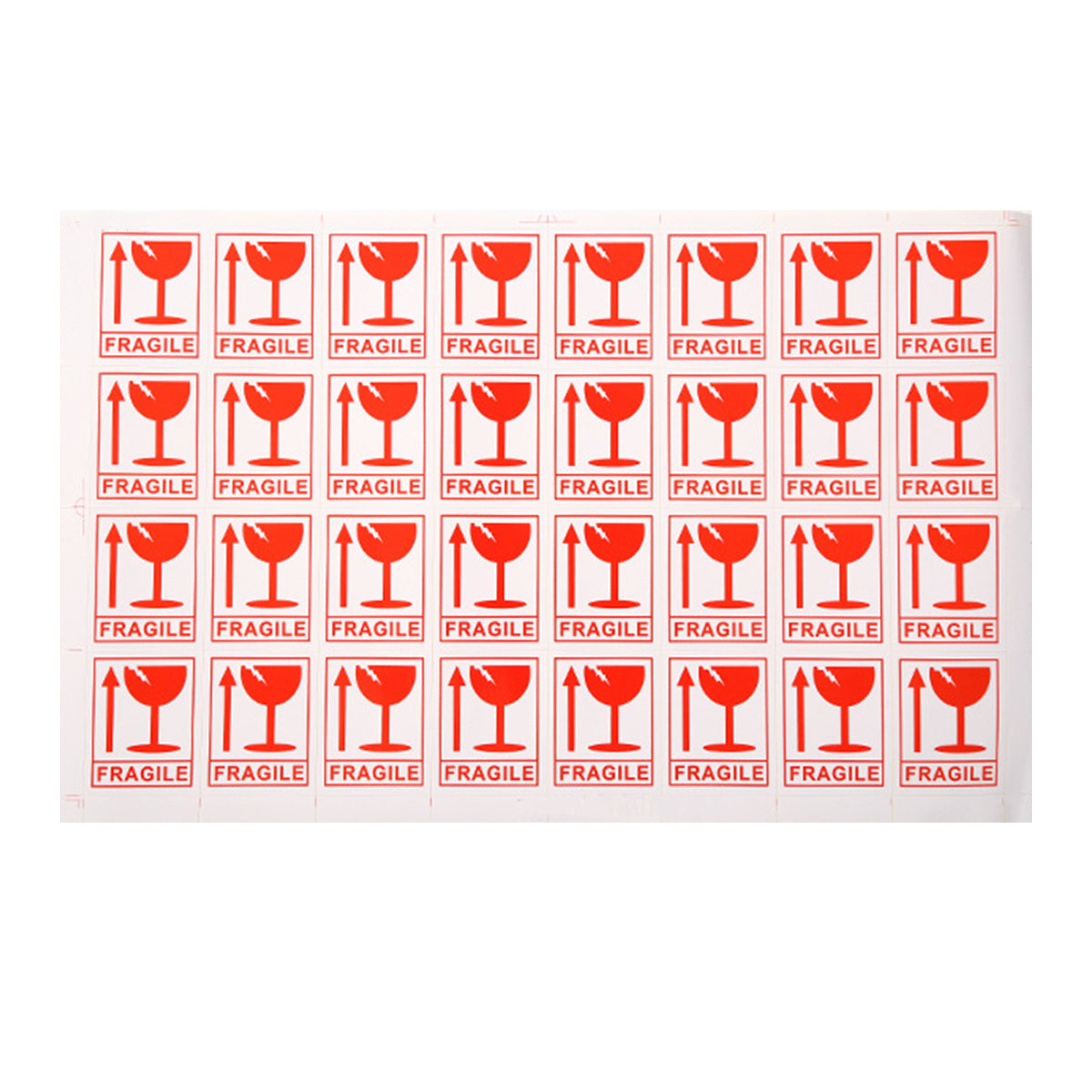 640PCS Fragile Shipping Labels 5×4cm Self Adhesive Carton Warning Stickers