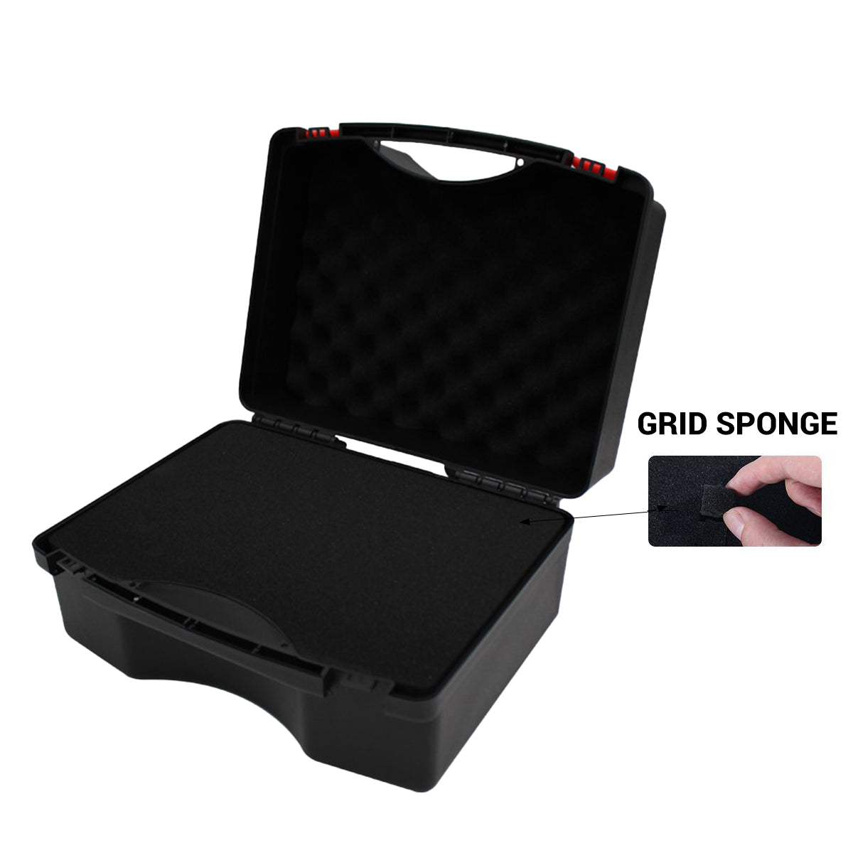 Portable Plastic Tool Box Large Capacity Tool Storage Case