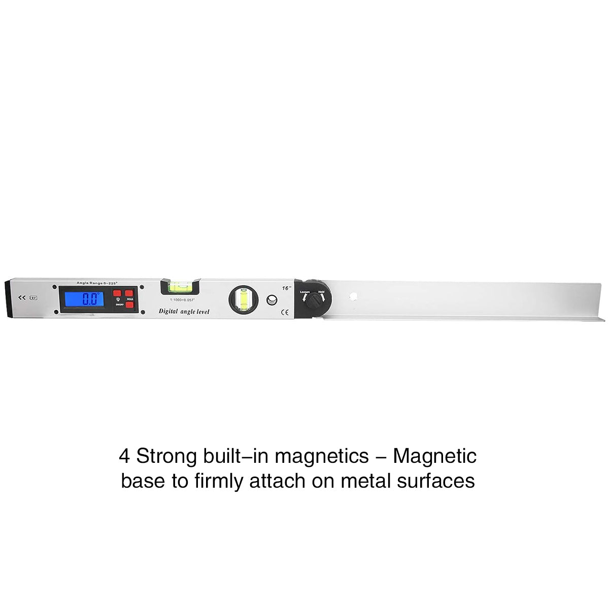 Aluminum Alloy Digital Angle Ruler Level High Precision Tool