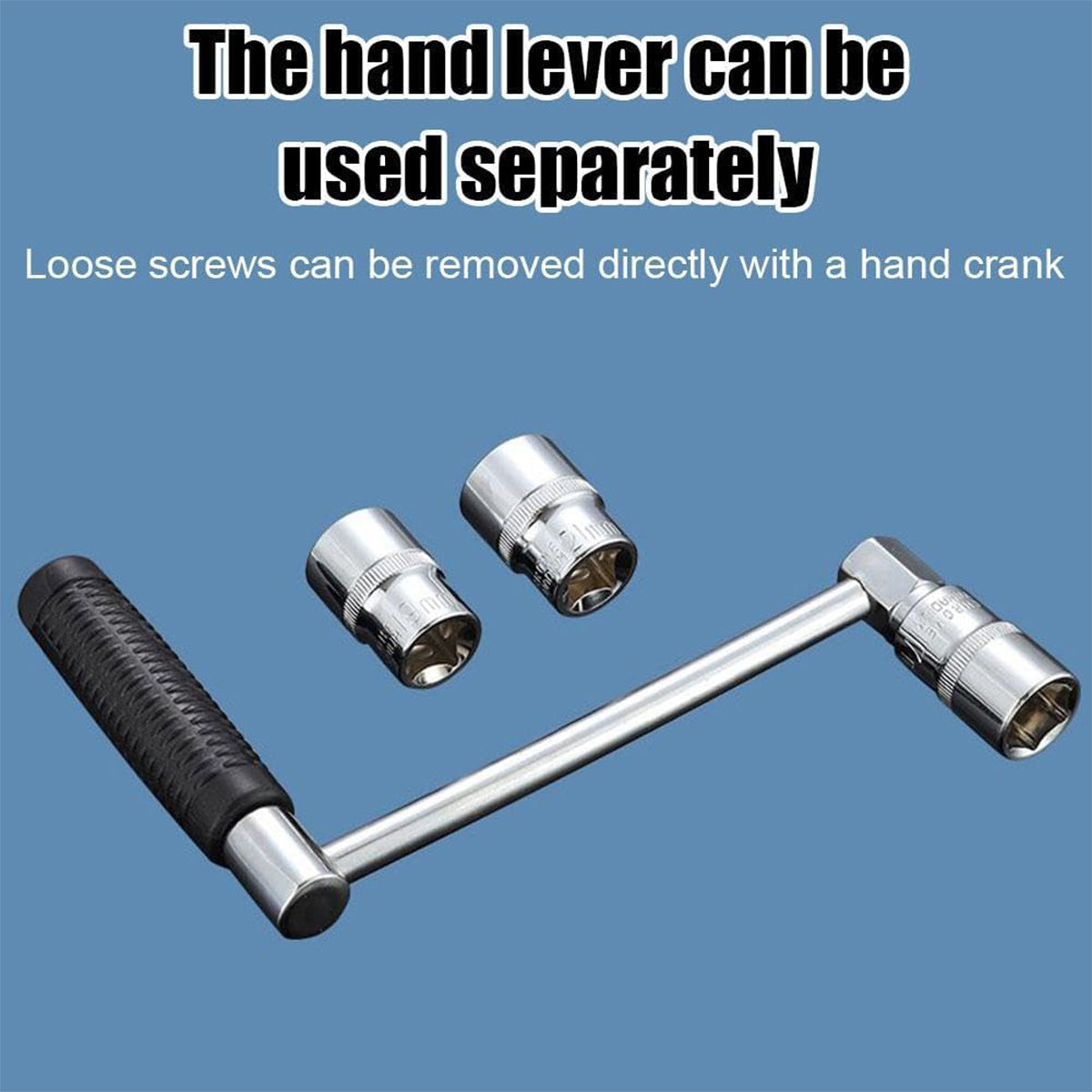 Car Tire Labor-Saving Wrench Set with Torque Multiplier for Emergency Use