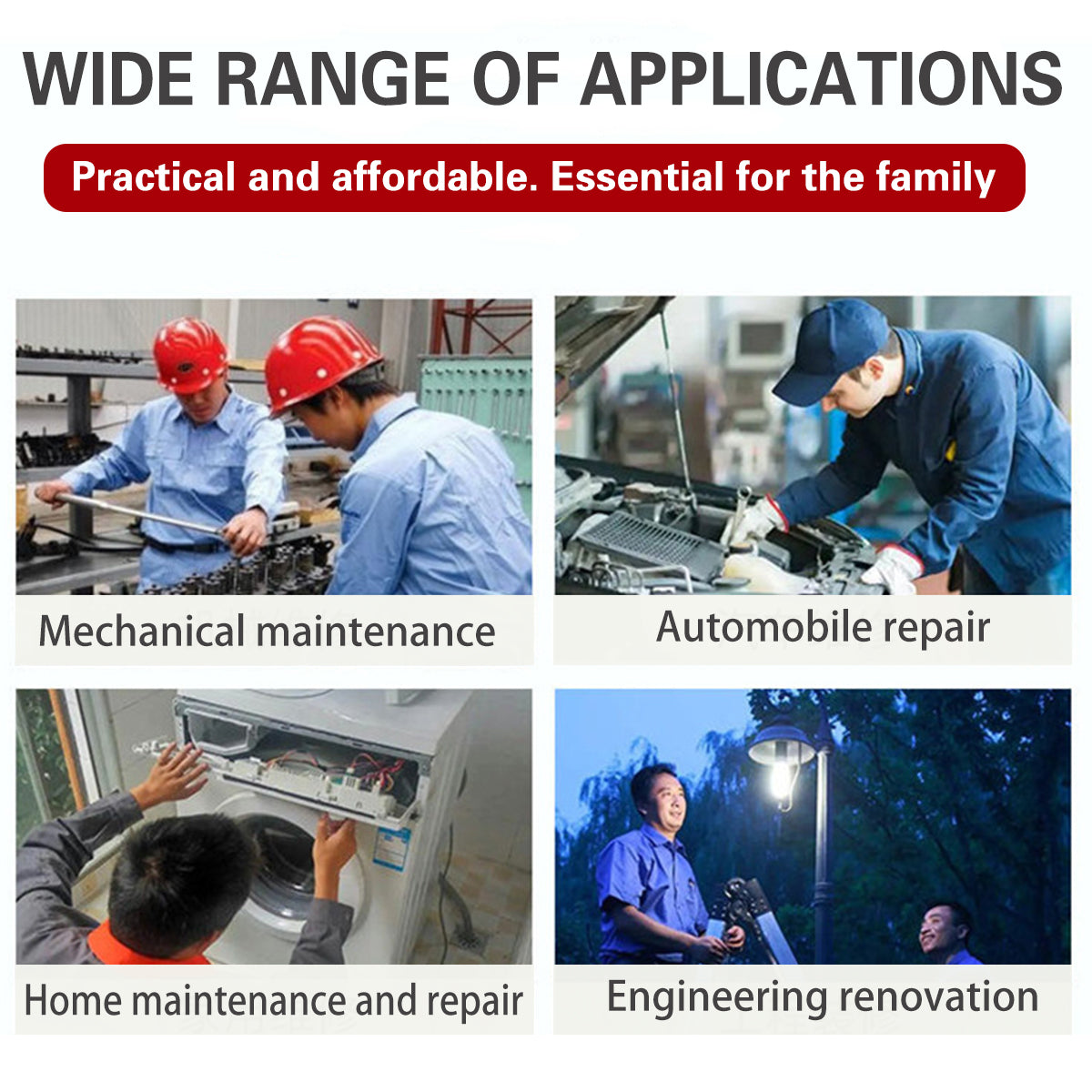 Stainless Steel Toolbox Portable Plastic Storage Case for Warehouse Tools