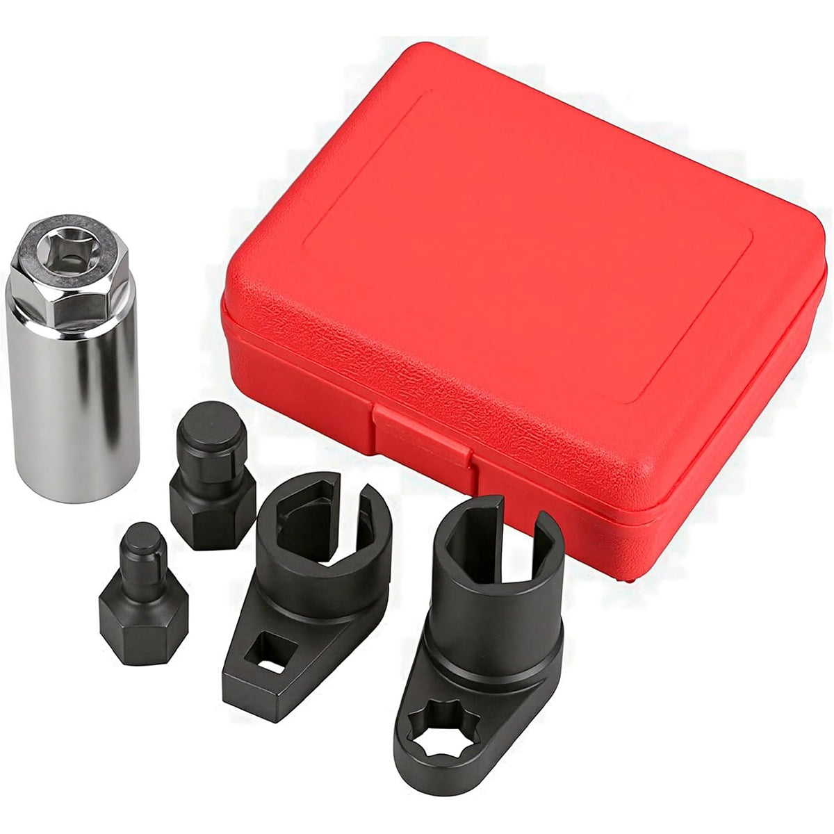 5-Piece Oxygen Sensor Socket Set for Automotive Emission System Service