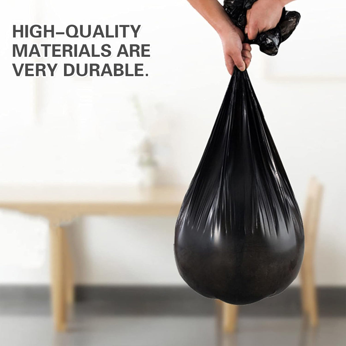 Heavy Duty Large Trash Bags 140x120cm 50PCS Warehouse Waste Bags