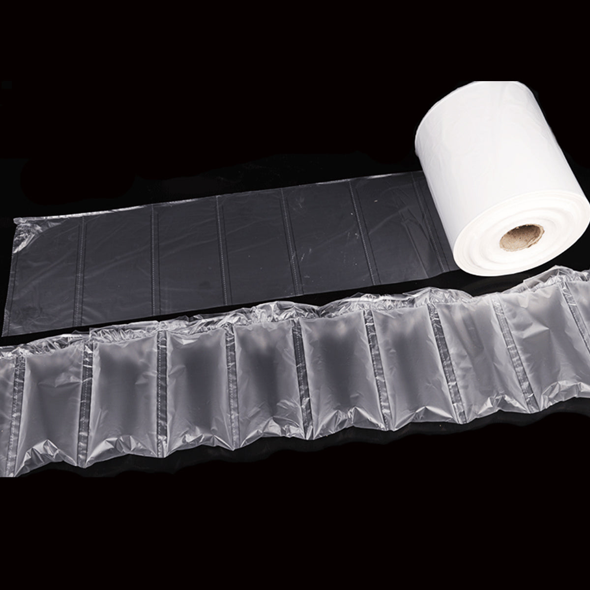 Inflatable Air Column Cushion Roll Shockproof Clear Packaging for Shipping
