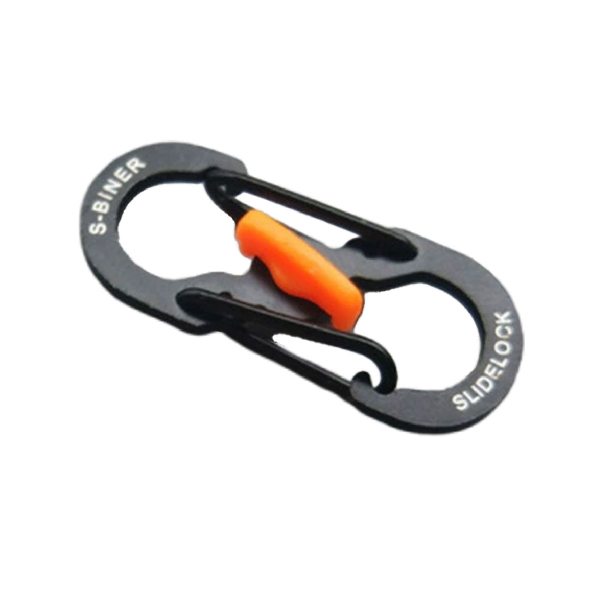 Aluminum S-Biner Carabiner Keychain Clip Spring Hook 1–2PCS