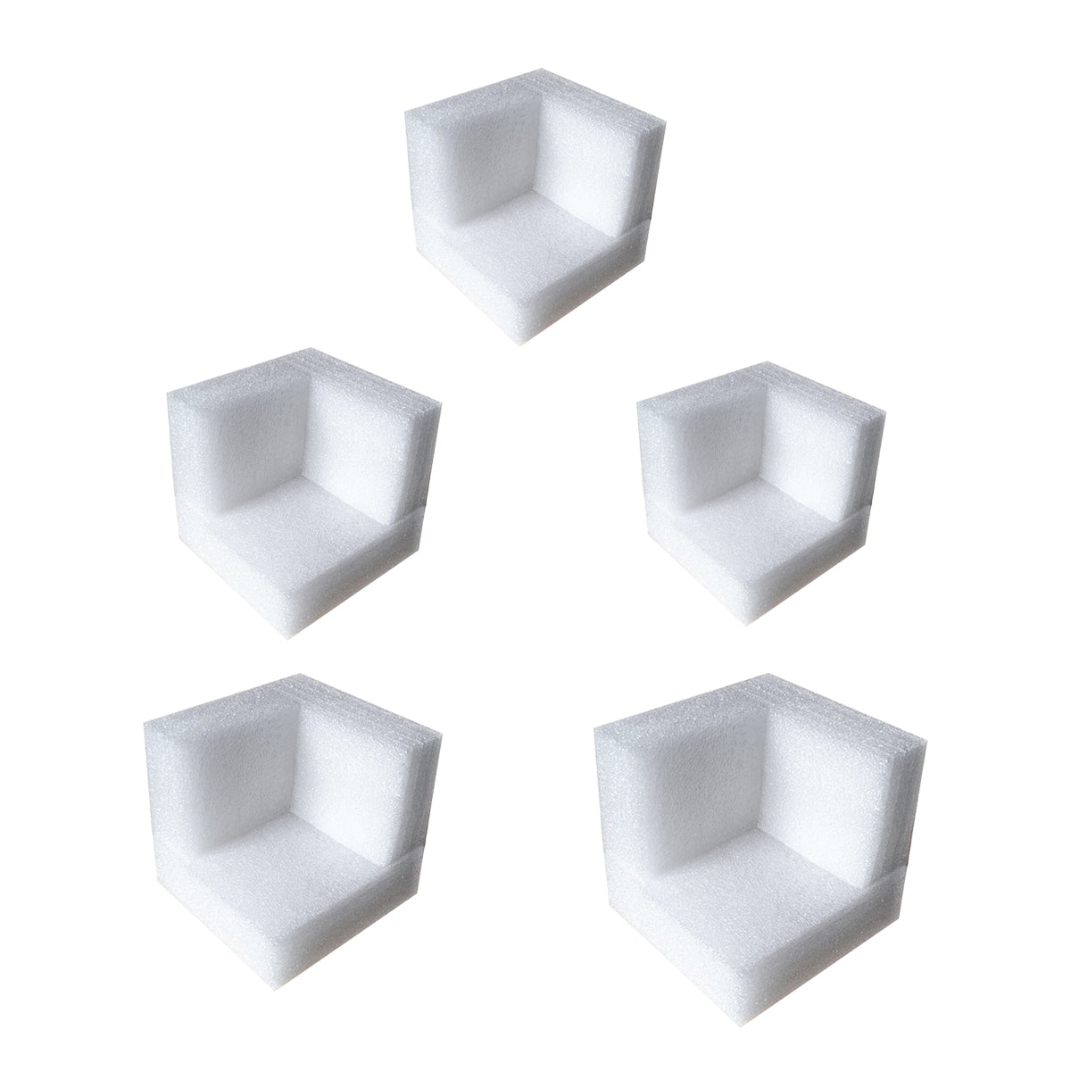 Anti-Collision Foam Corner Protectors EPE Furniture Guards 50PCS