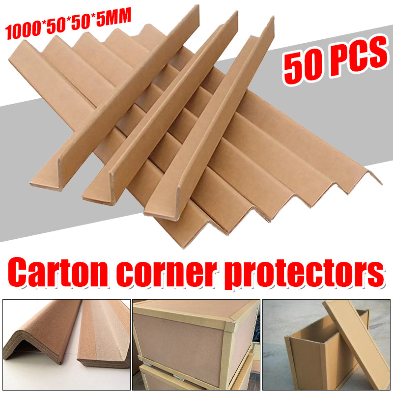 Carton Corner Protectors Long Strips 50PCS Pallet Edge Protection