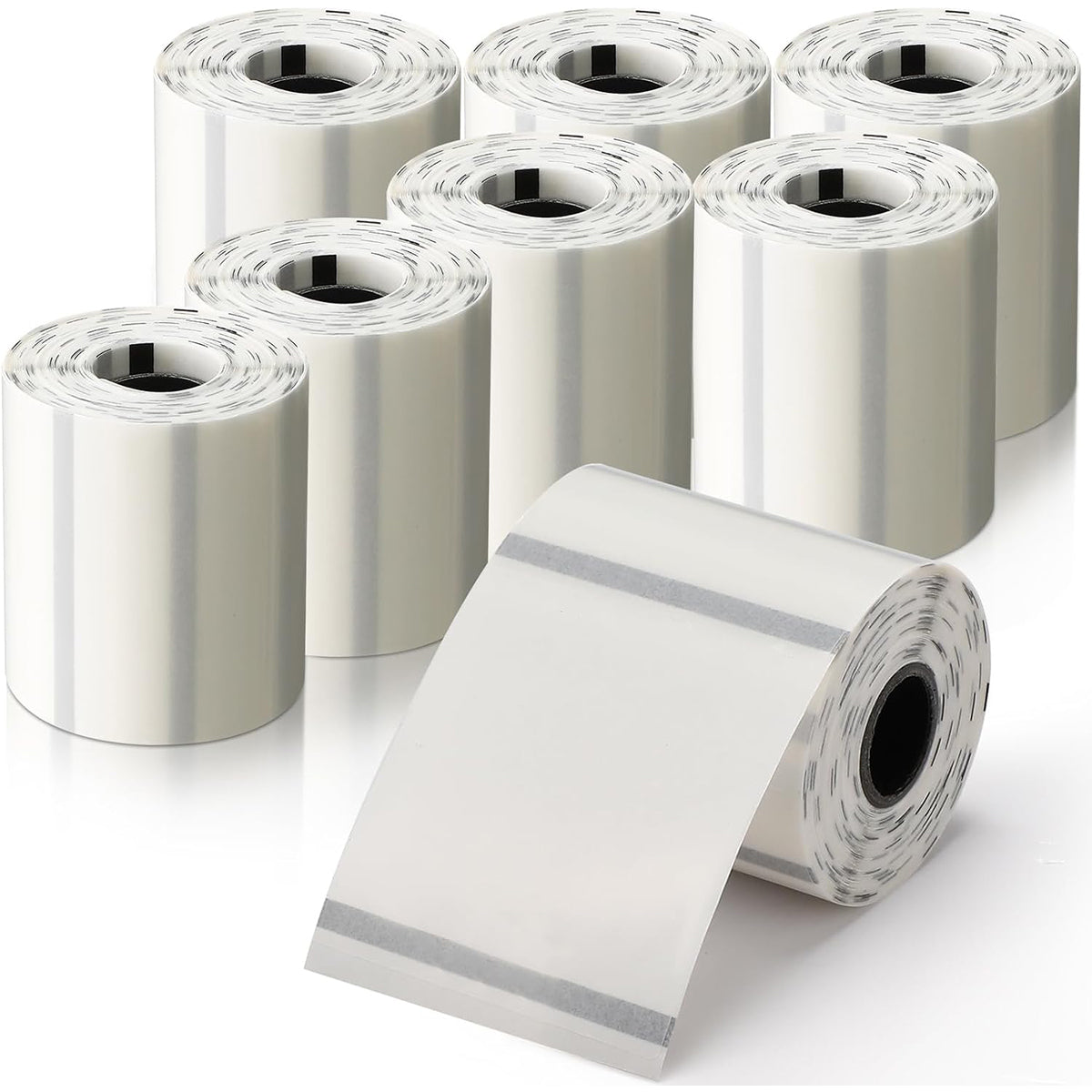 Transparent Waterproof Thermal Label Printer Paper Self Adhesive Roll