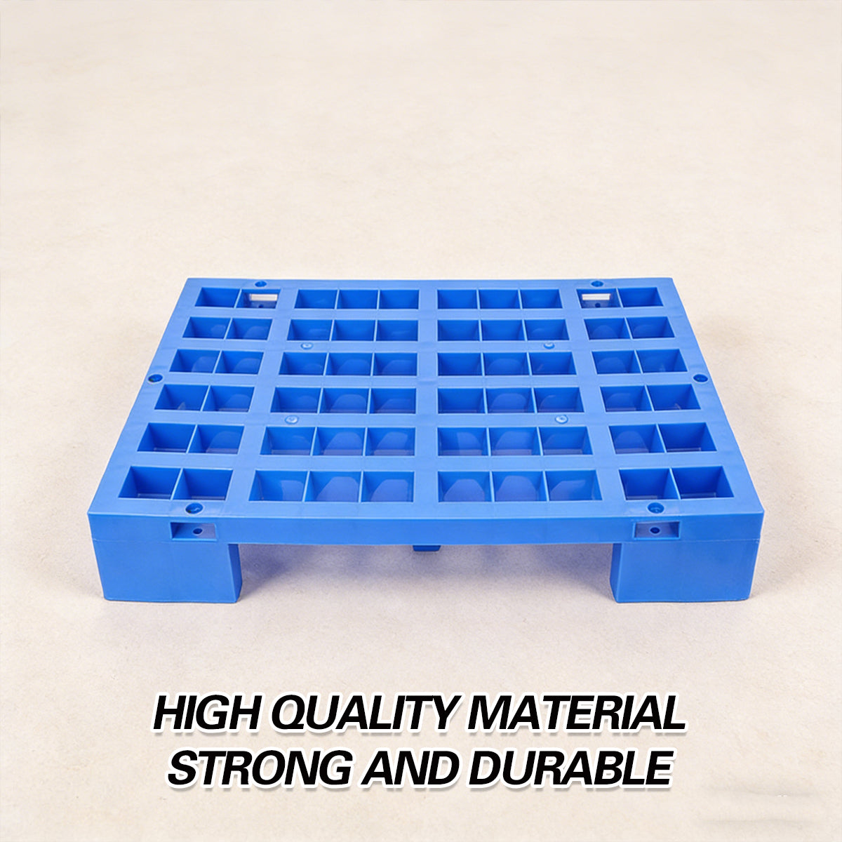 2PCS Plastic Moisture Proof Partition Hollow Raised Design Durable