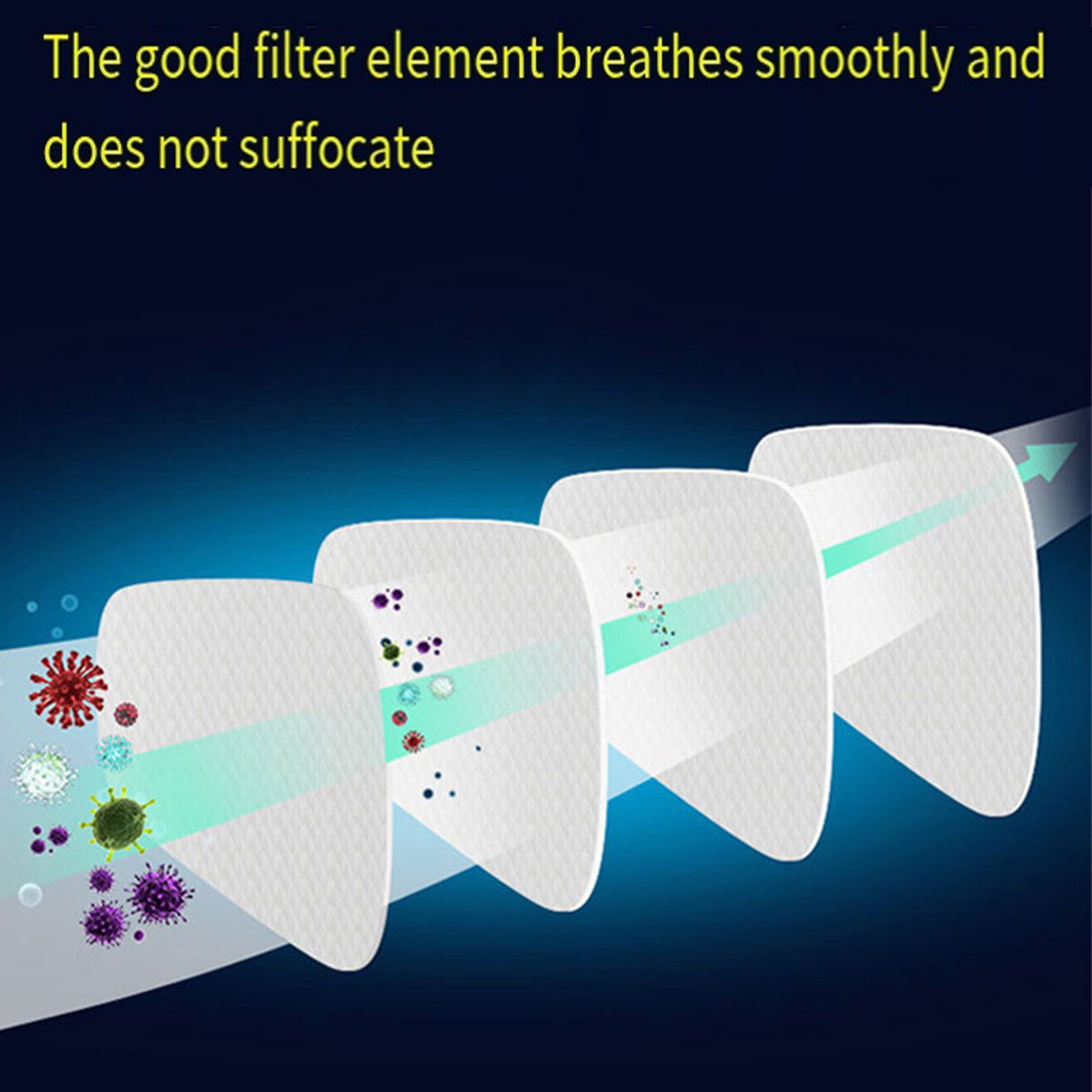 Half Face Dustproof Protective Mask with Dual Cartridge for Industrial Use