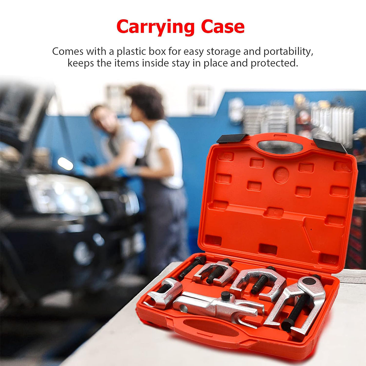 5PCS Automotive Ball Joint Puller Tool Set Durable Car Repair Kit