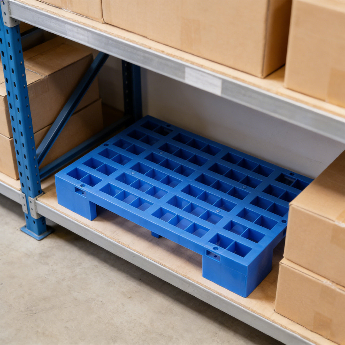 2PCS Plastic Moisture Proof Partition Hollow Raised Design Durable