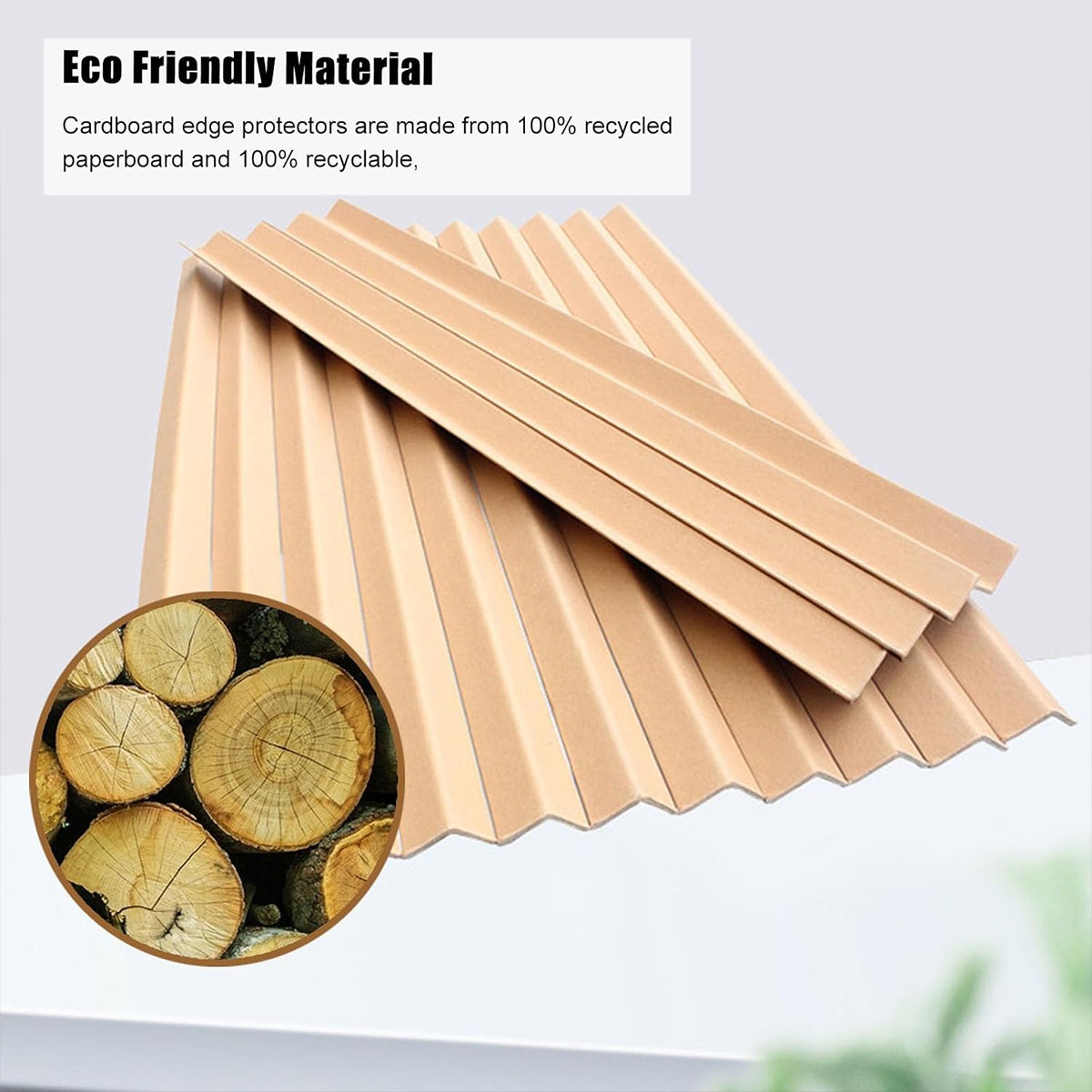 50PCS Brown Kraft Paper Corner Protector Durable Shipping Pack Use