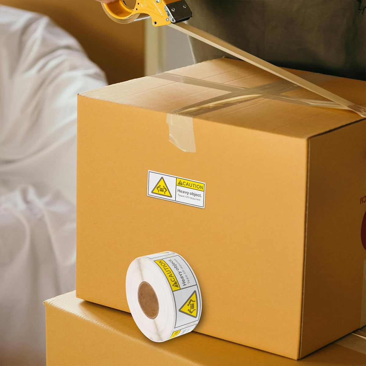 Overweight Warning Label Sticker Roll 500pcs Shipping Alert