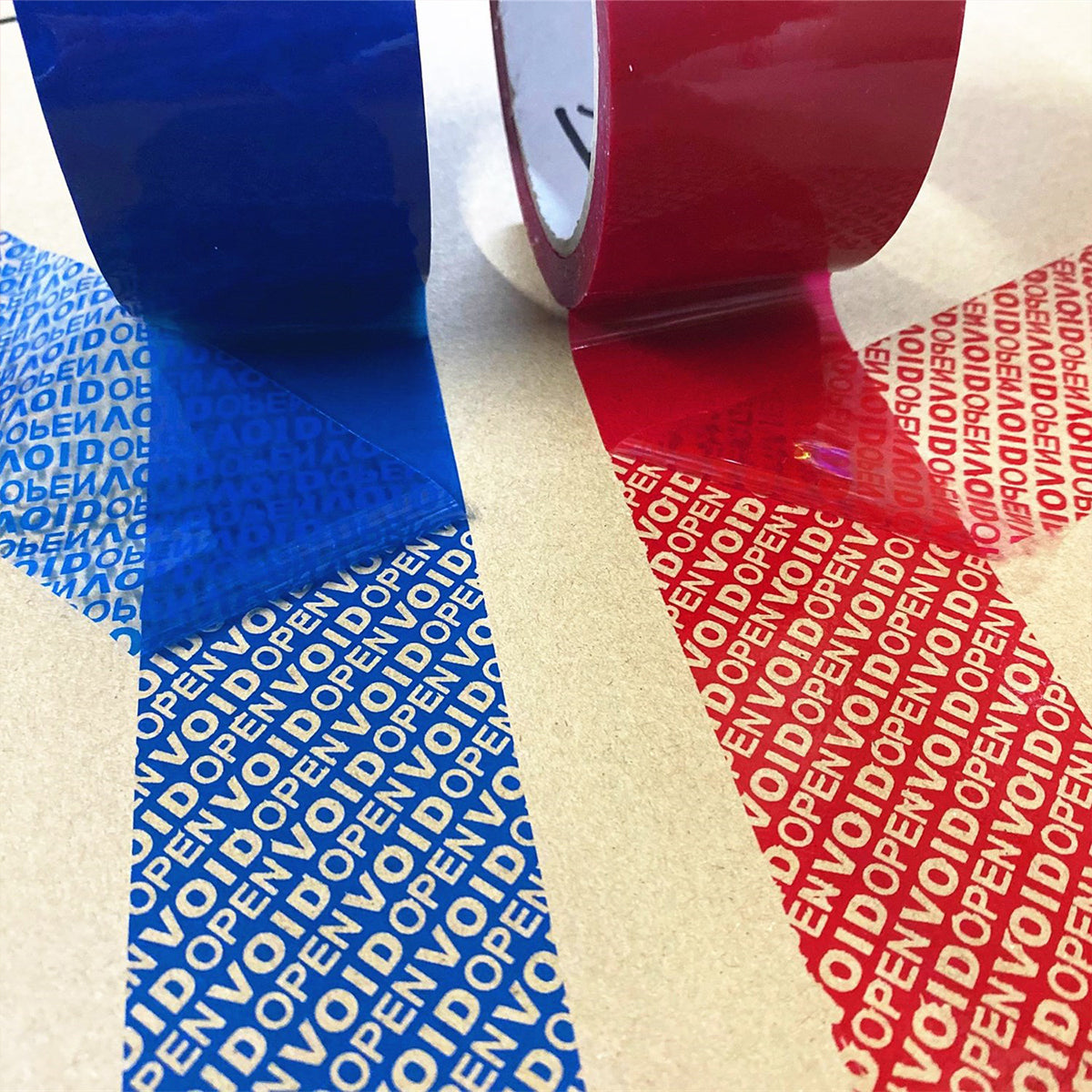 Anti-Counterfeiting VOID Security Tape for Warehouse Box Sealing