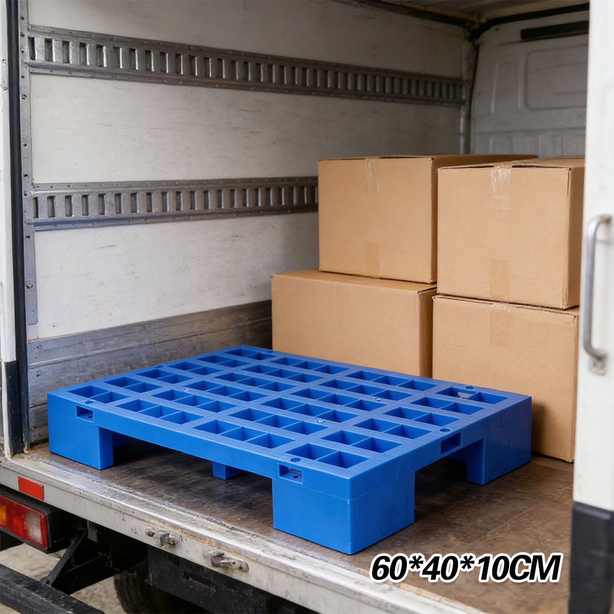 2PCS Plastic Moisture Proof Partition Hollow Raised Design Durable