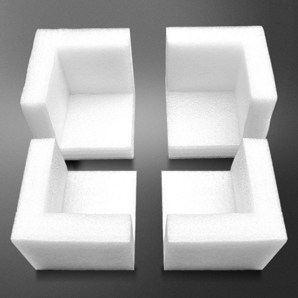 Anti-Collision Foam Corner Protectors EPE Furniture Guards 50PCS