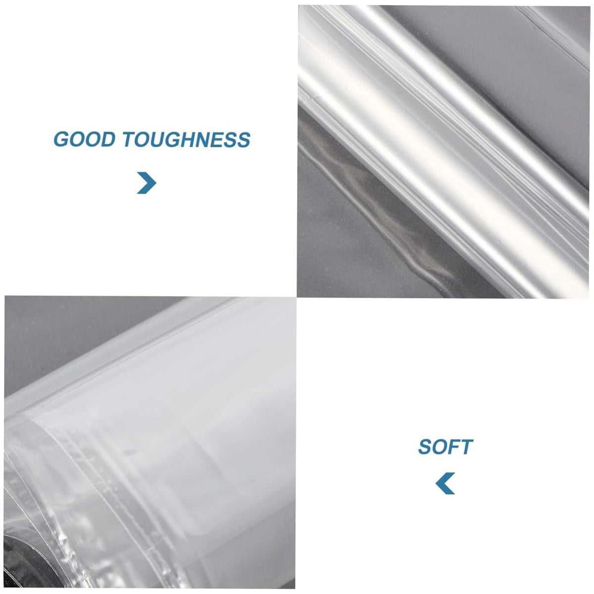 POF Heat Shrink Bags for Vacuum Sealer Packaging 100/200PCS