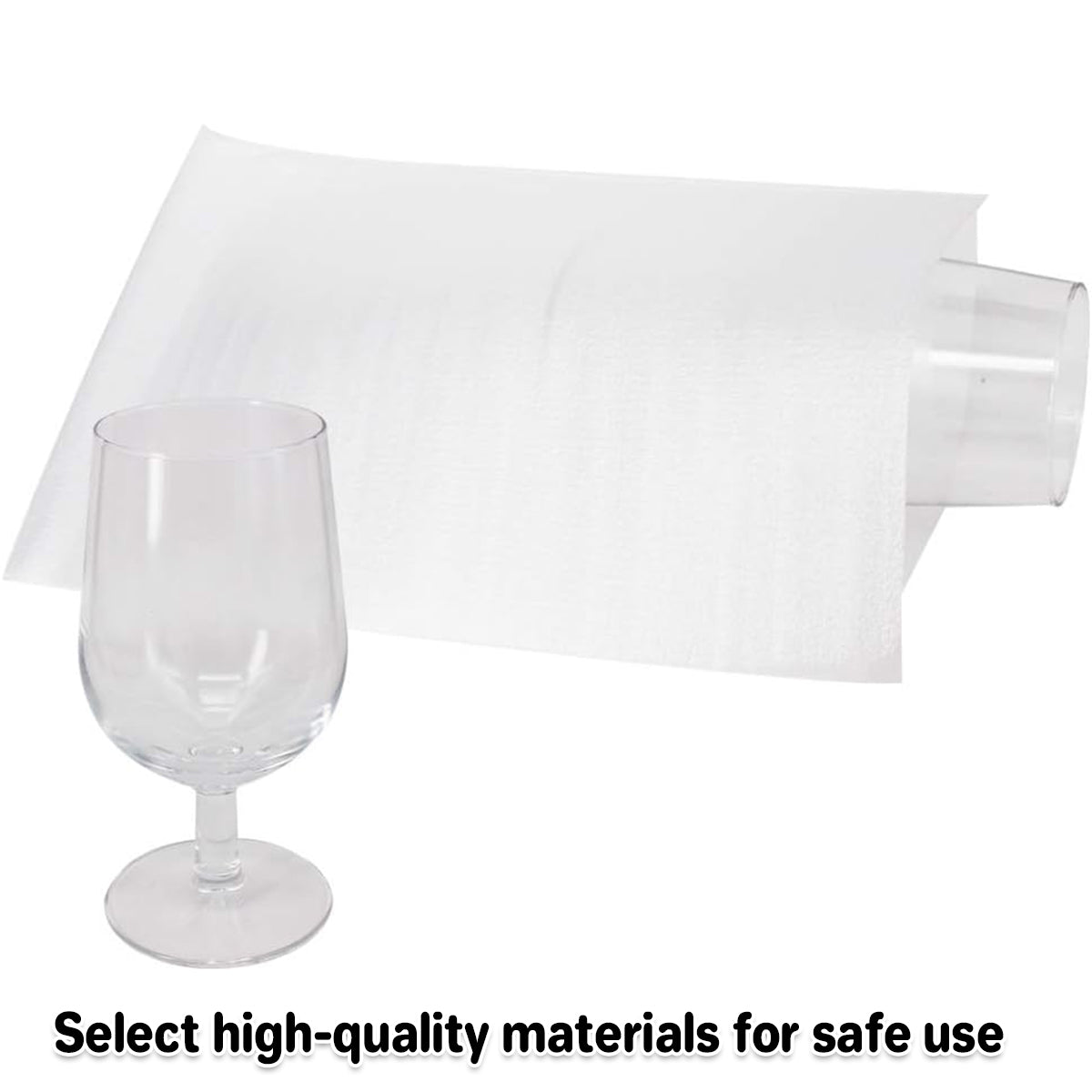 100PCS Pearl Cotton Foam Packaging Bags Shockproof for Fragile Items