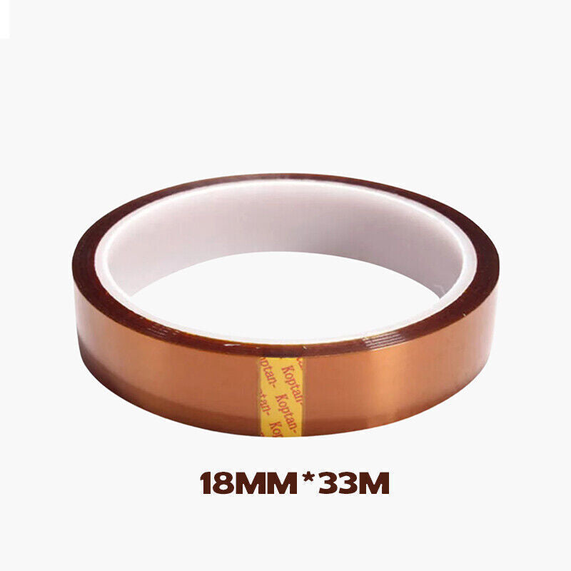 33M Kapton Tape 5-25mm High Temp Heat Resistant Polyimide