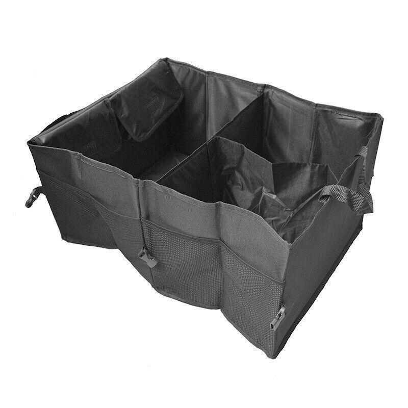 Car Boot Organiser Partition Collapsible Storage Box Trunk Bag Tool Multipurpose