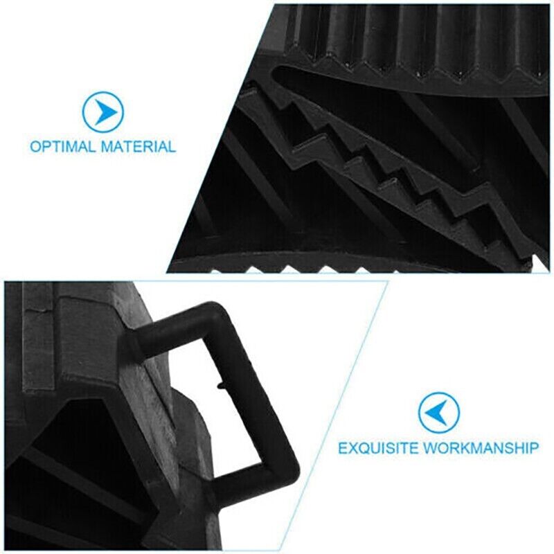 4PCS Heavy Duty Wheel Chock Car Trailer Boat Caravan Stops