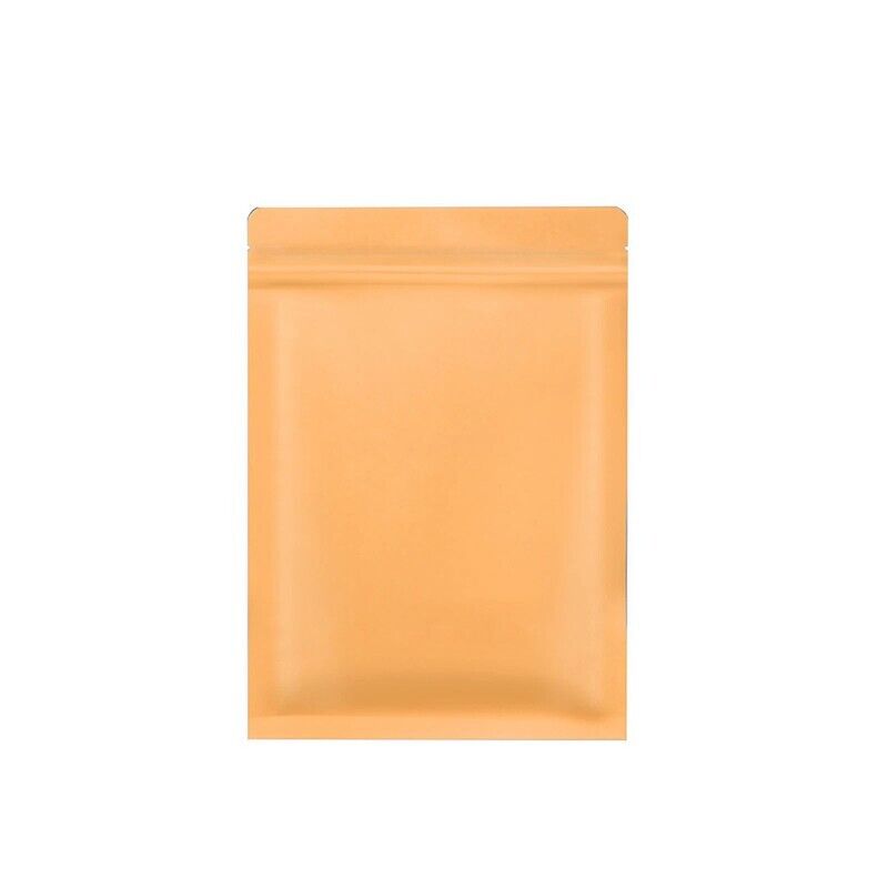 Kraft Paper Mylar Self-Seal Storage Packaging Pouches 250PCS