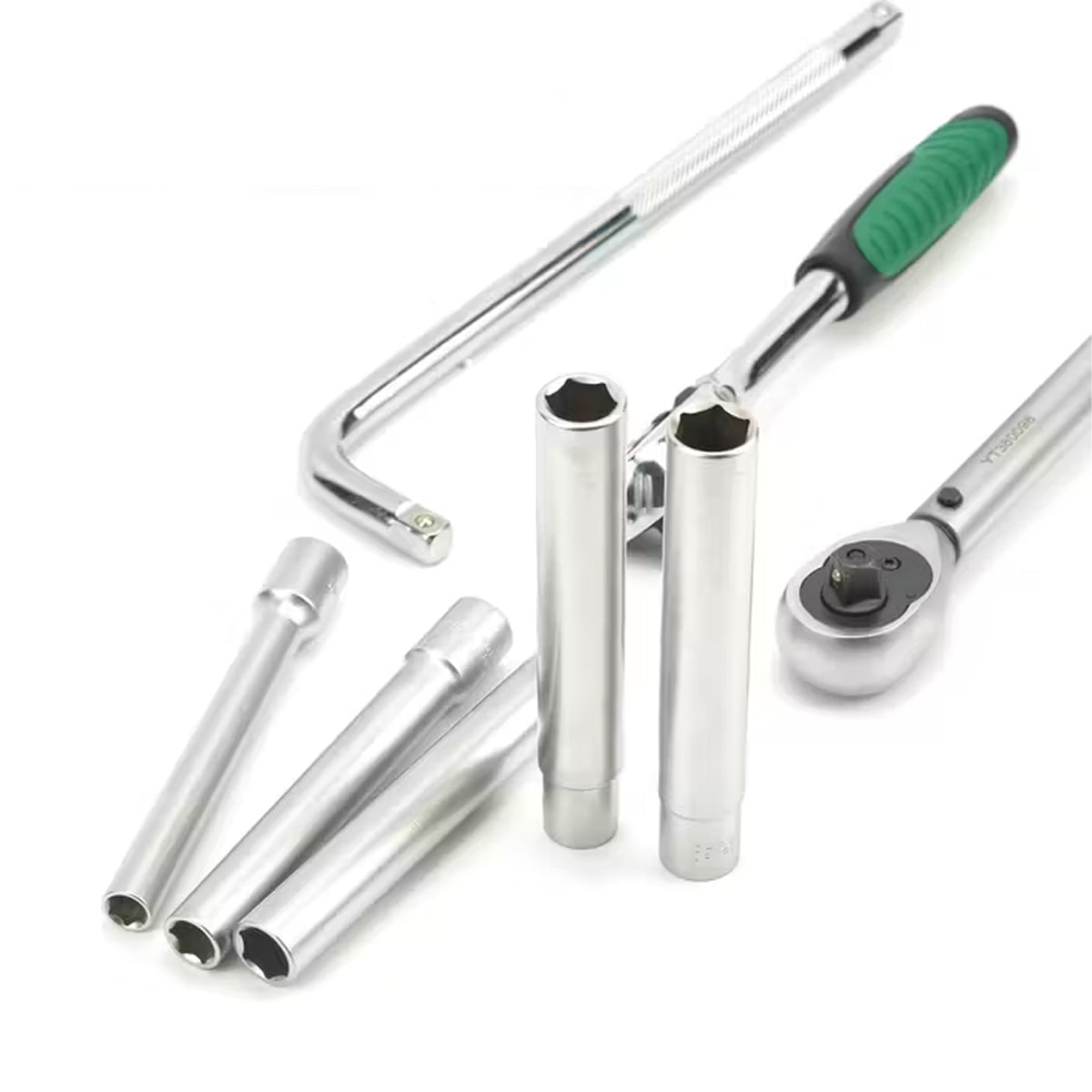 5-Piece Socket Extension Bar Set for Ratchet Wrenches 8–14 mm