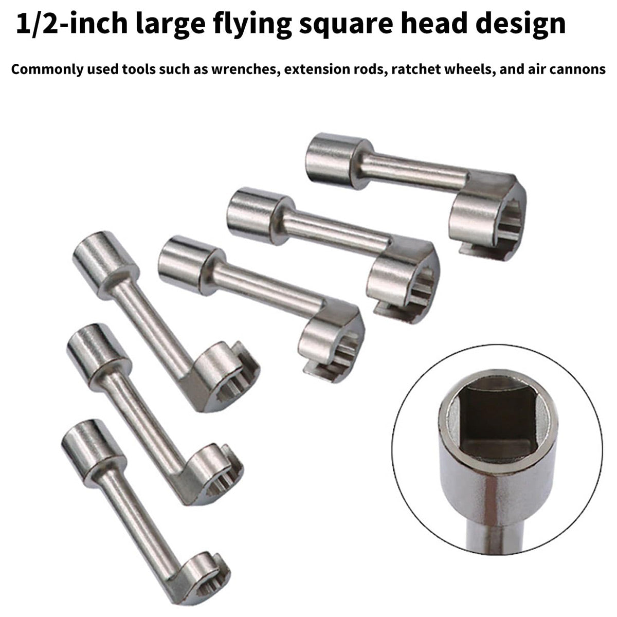 6PCS L-Shaped Hex Wrench Set CR-MO Steel for Car Repair