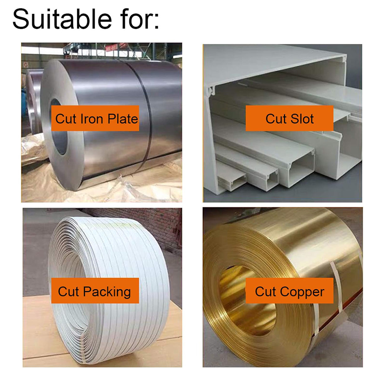 10" Tin Scissors Manual Steel Cutting Metal Shear Cutter