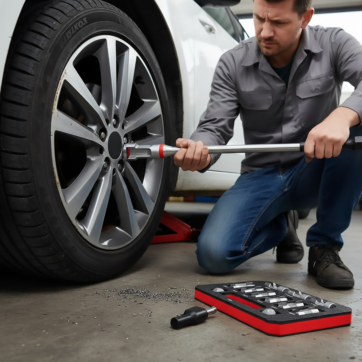 9PCS Diesel Injector Line Wrench Set CR-V 10–22mm for Engine Service