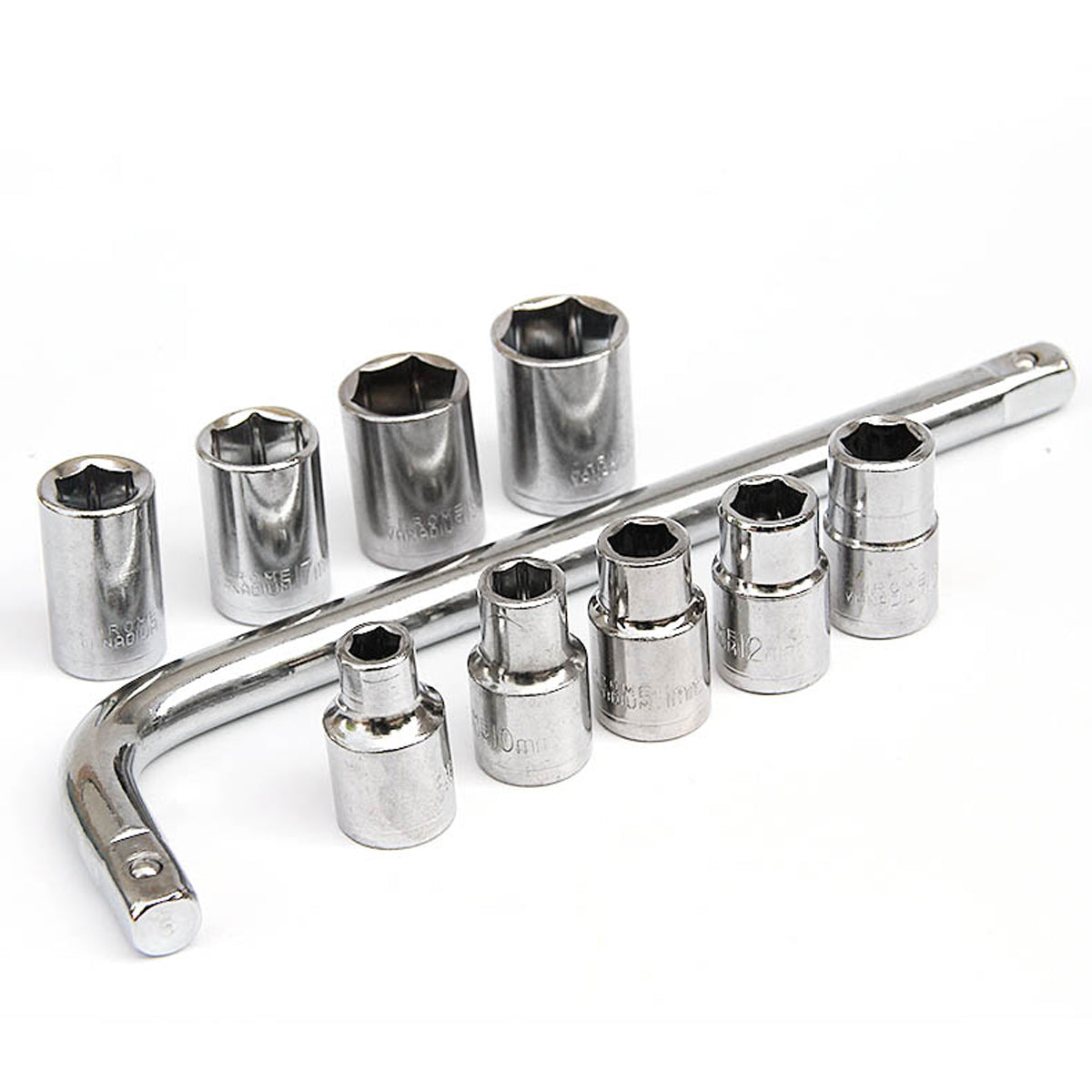 10PCS Multi-Function Wrench Tool Set Auto Repair Hardware Kit