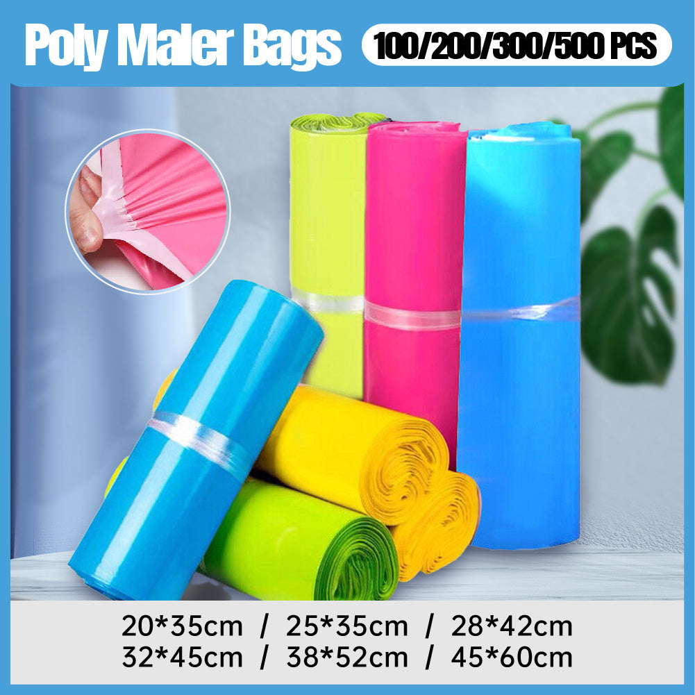 Poly Mailer Bags Mailing Satchel Plastic Courier Self Sealing Packing Shipping