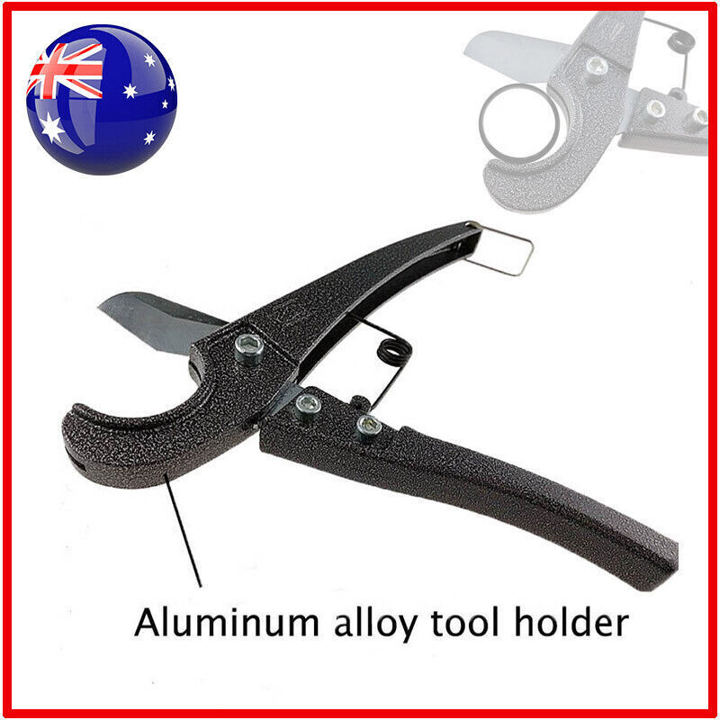 PVC Pipe Cutter Plastic Rubber Hose Conduit Pliers Poly Tube 1/8-1.35