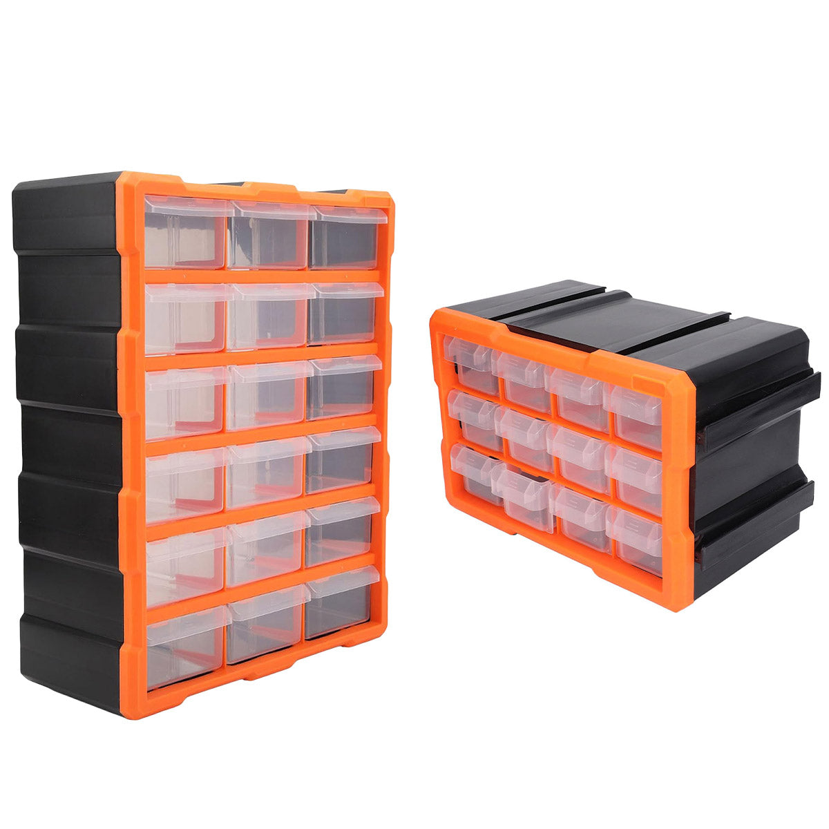 Tool Storage Bin Parts Organizer Drawer Cabinet with Dividers