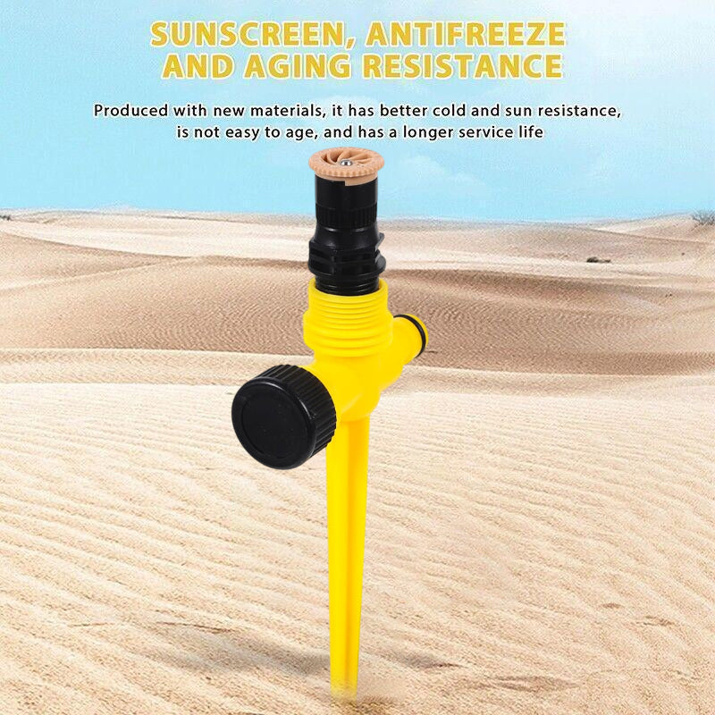 Auto Irrigation Lawn Sprinkler Adjustable 360-degree Rotation