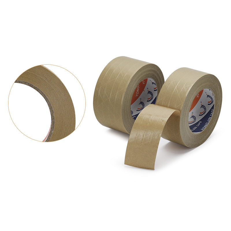Kraft Paper Packing Tape 36PCS 48mm Self-Adhesive with Thread