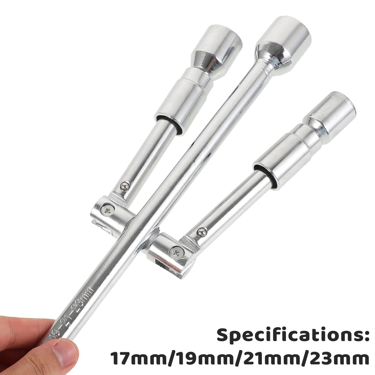 Foldable Tire Wrench Set Carbon Steel for Car SUV Truck Auto Repair