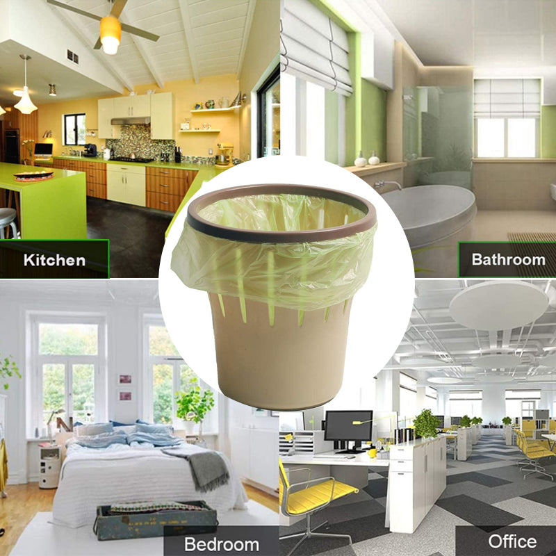 Biodegradable Bin Liners Garbage Bags 150/300/1000PCS 2.6-13GL