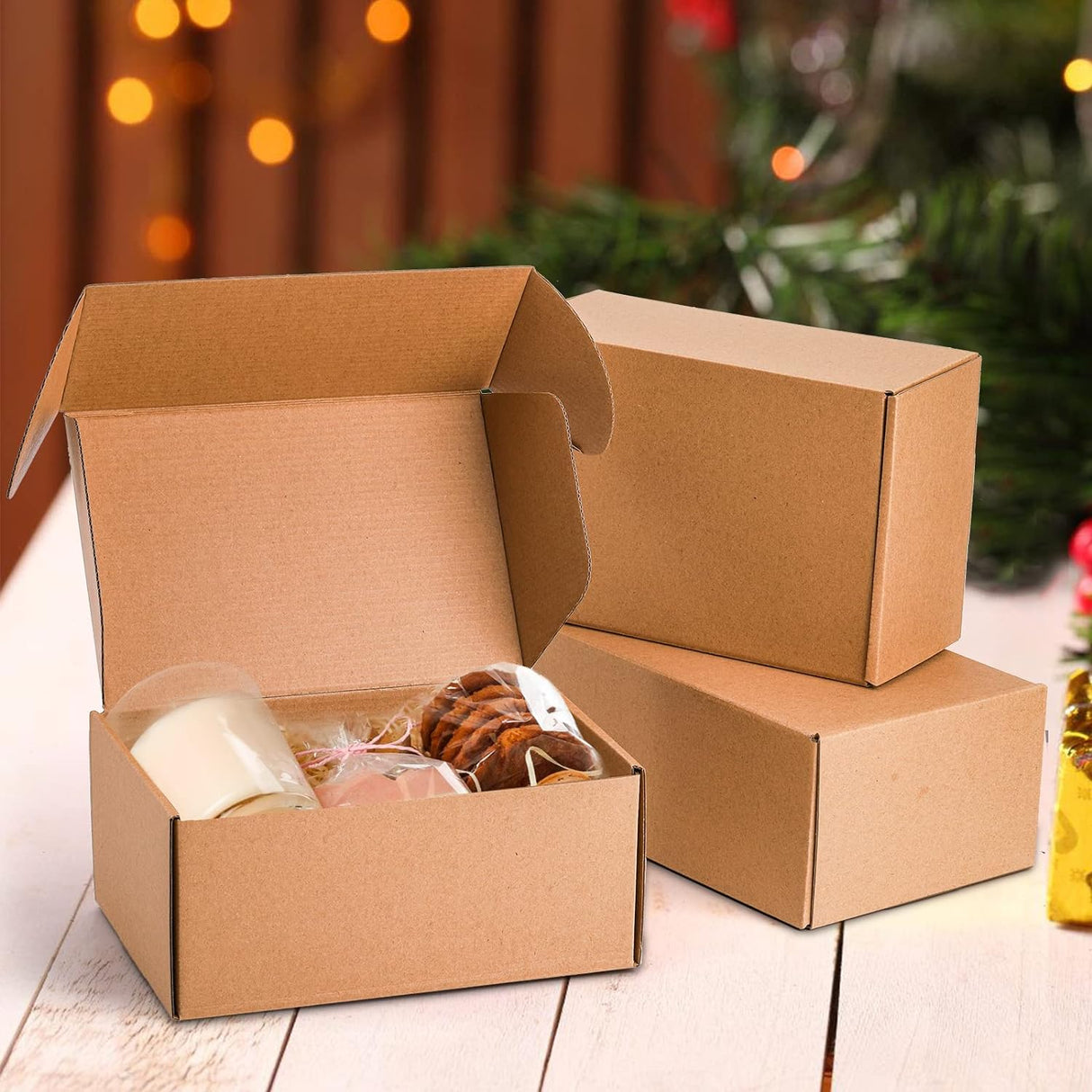 Brown Mailing Box Cardboard Shipping Carton A4 A5 Small Medium Large