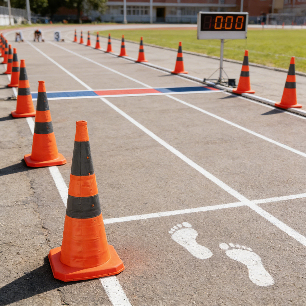Portable Retractable Traffic Warning Cone Reflective Safety Collar