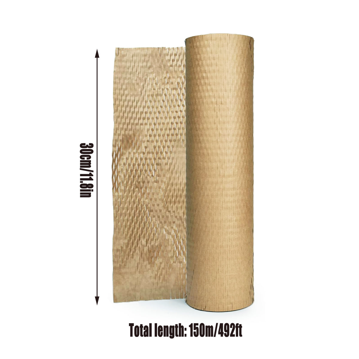 Honeycomb Kraft Paper Roll Cushioning Packaging Wrap