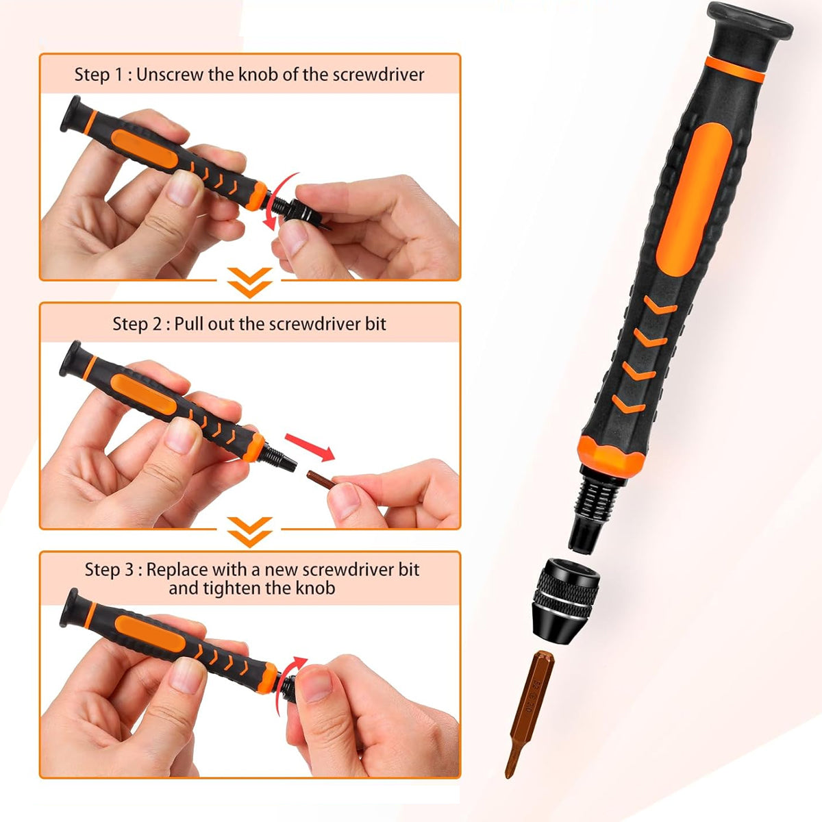 21/130 in 1 Screwdriver Set Multi-Functional Repair Tool