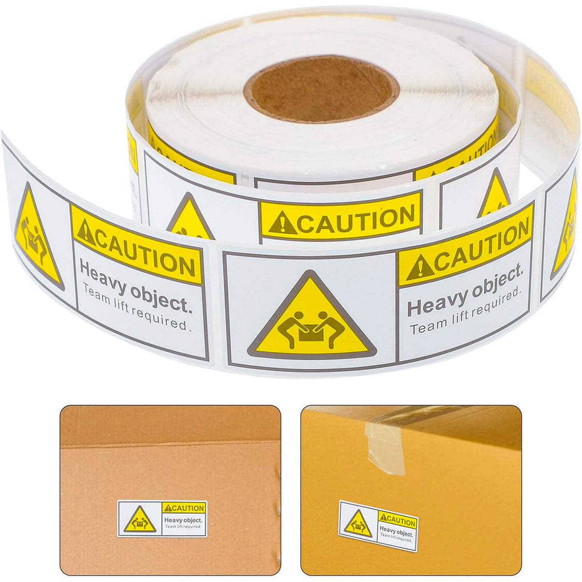 Overweight Warning Label Sticker Roll 500pcs Shipping Alert