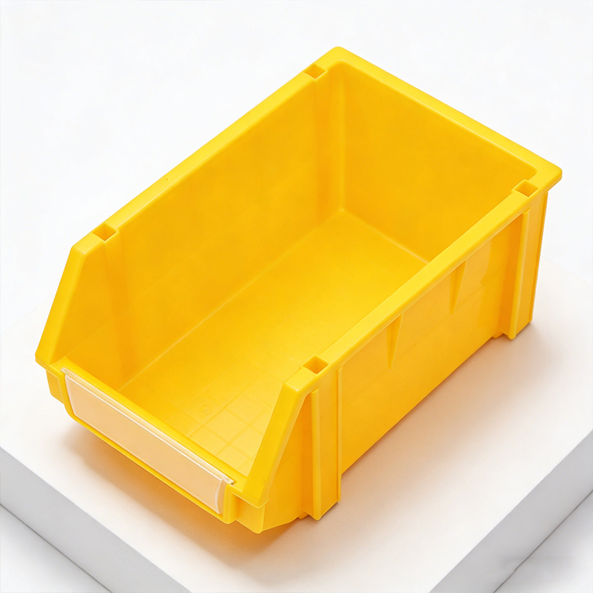 2PCS Thickened Slanted Plastic Storage Box PE